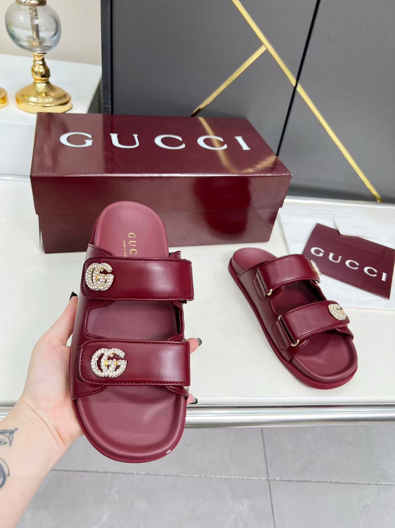 Gucci Slippers Women(AAA)-187