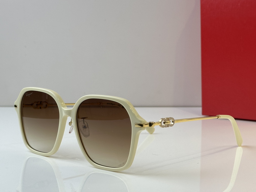 FERRAGAMO Sunglasses(AAAA)-315