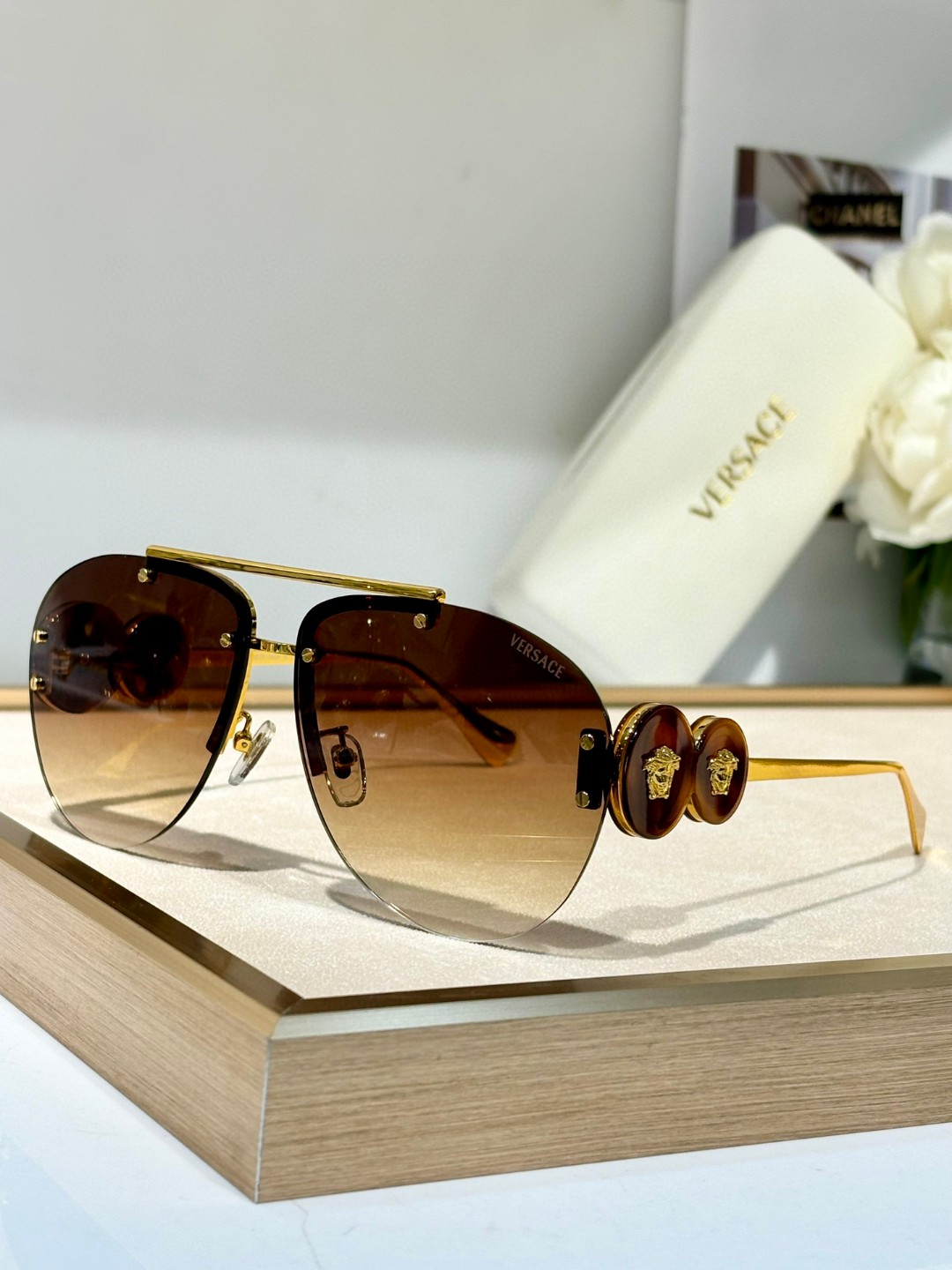 Versace Sunglasses(AAAA)-2661