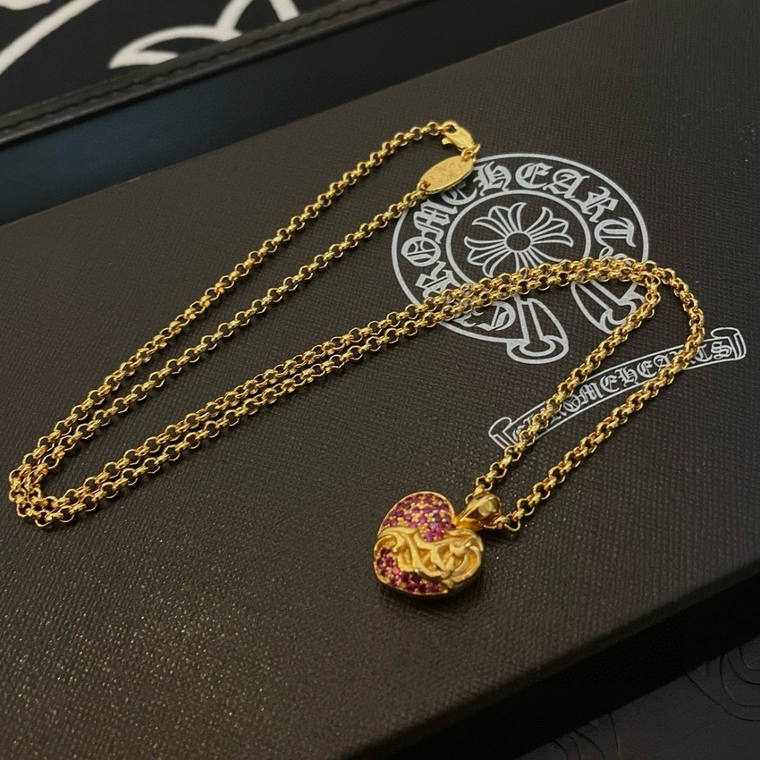 Chrome Heart Necklace-016