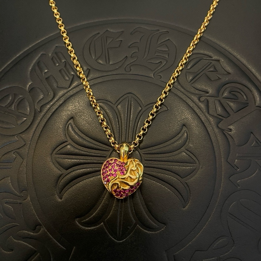 Chrome Heart Necklace-016