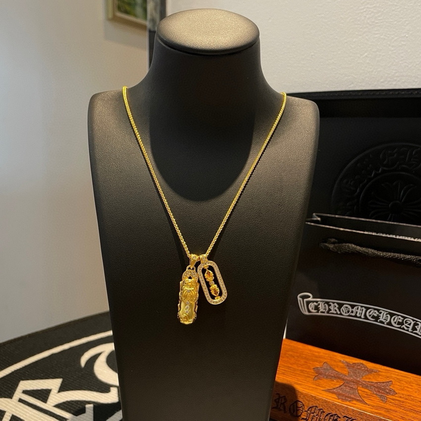 Chrome Heart Necklace-022