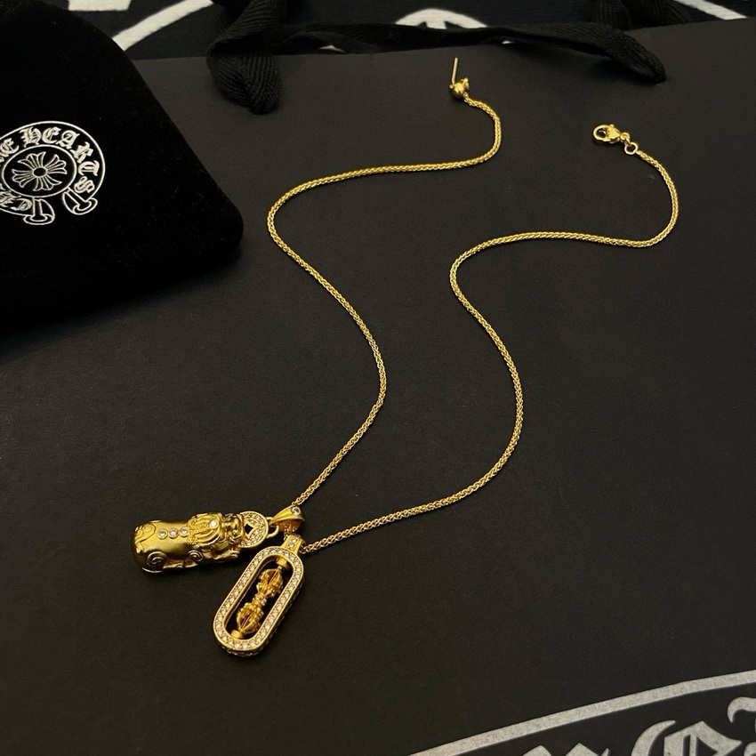 Chrome Heart Necklace-022