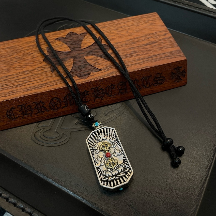 Chrome Heart Necklace-023