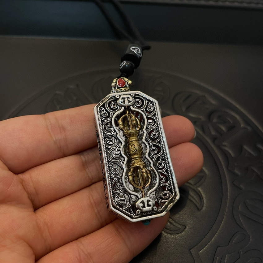 Chrome Heart Necklace-023