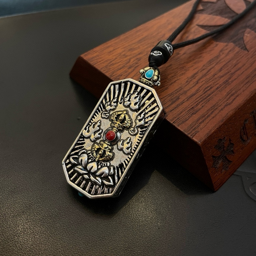 Chrome Heart Necklace-023