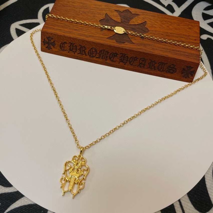 Chrome Heart Necklace-024