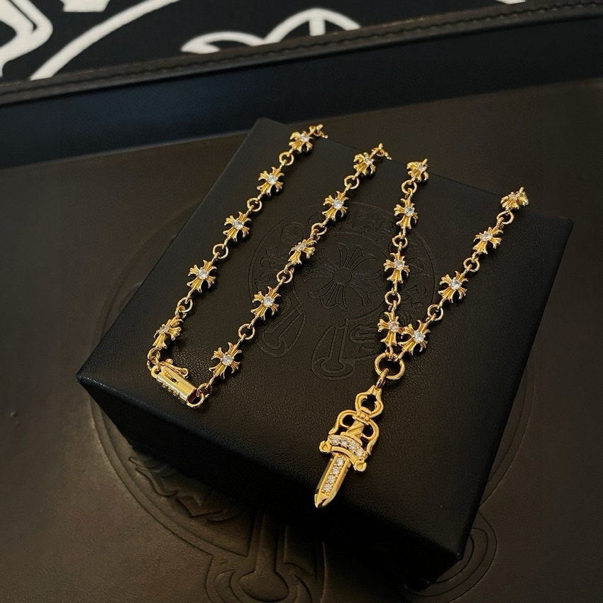 Chrome Heart Necklace-032