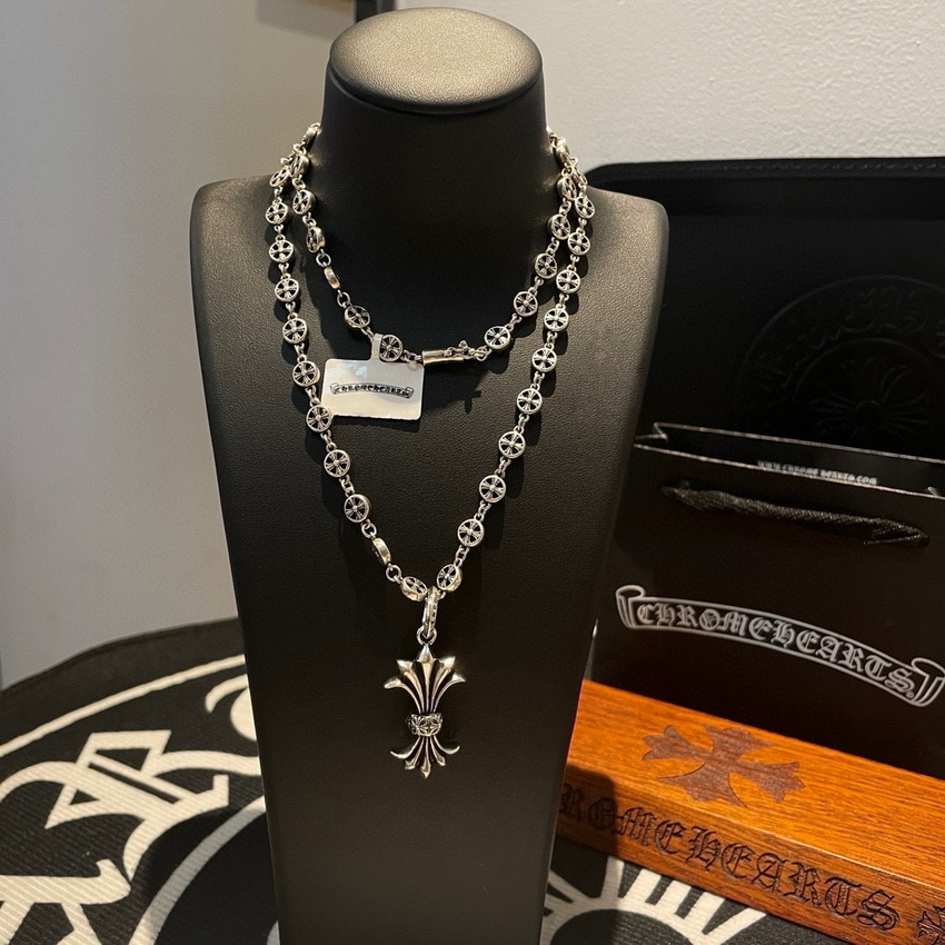 Chrome Heart Necklace-042