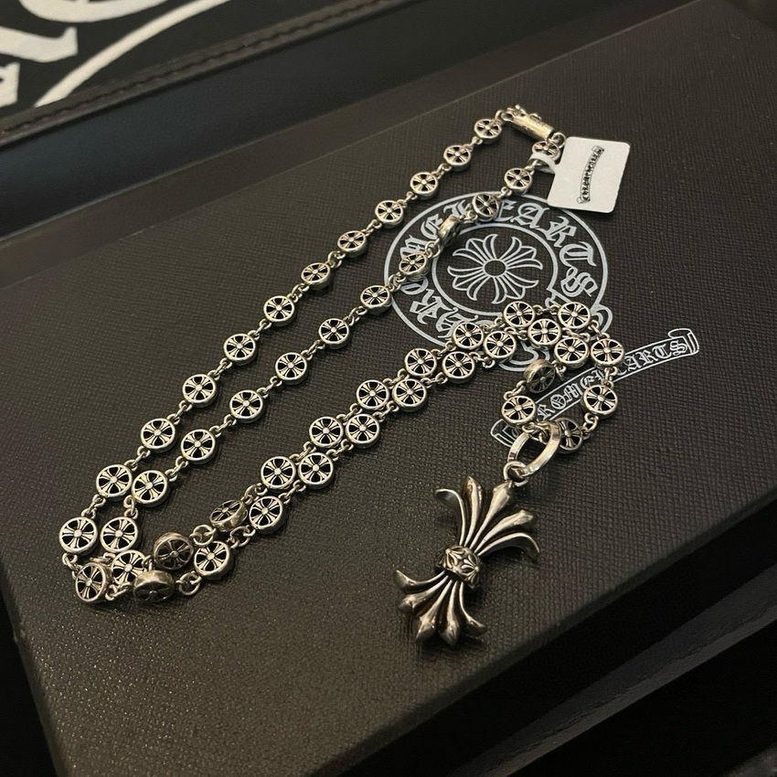 Chrome Heart Necklace-042