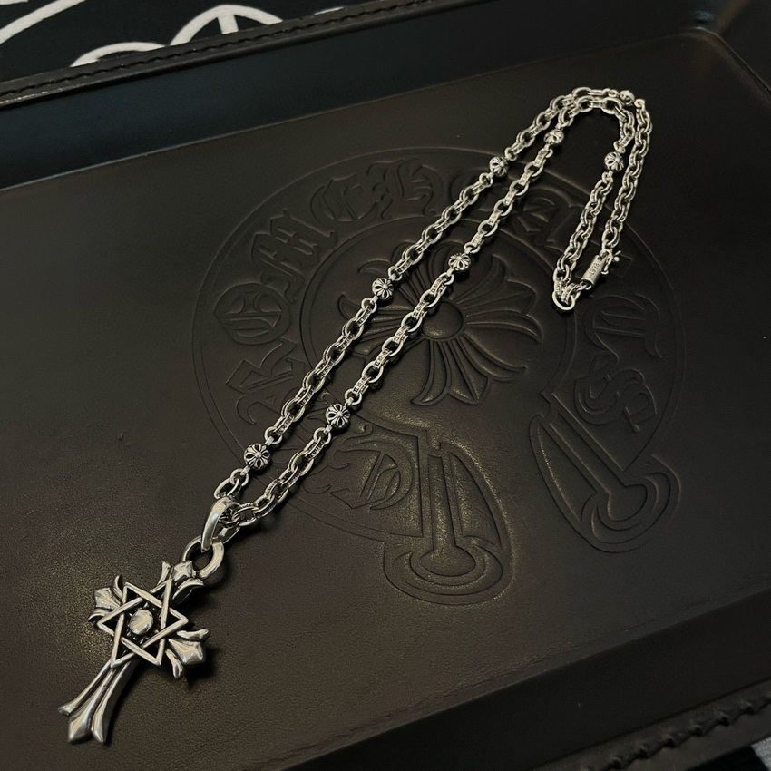 Chrome Heart Necklace-043