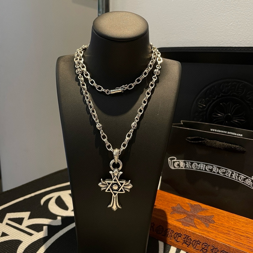 Chrome Heart Necklace-043