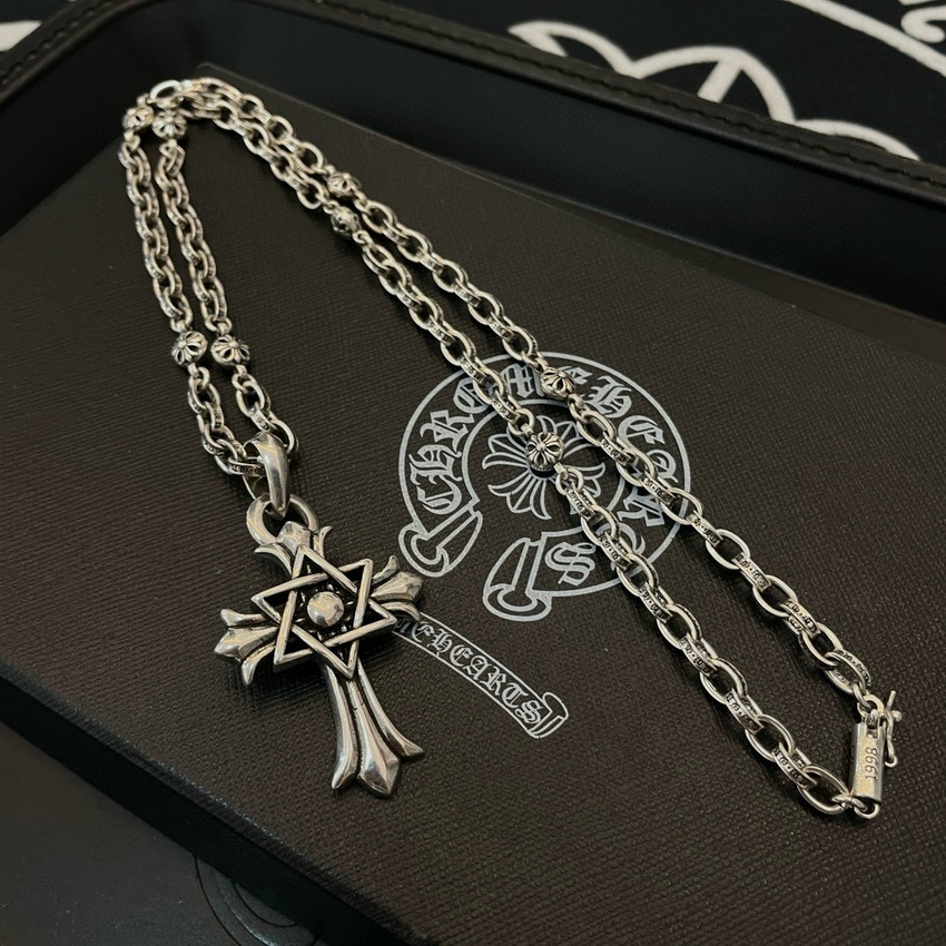 Chrome Heart Necklace-043