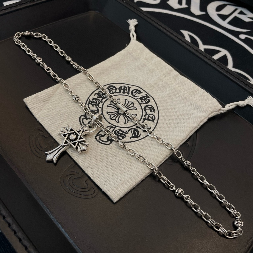 Chrome Heart Necklace-043