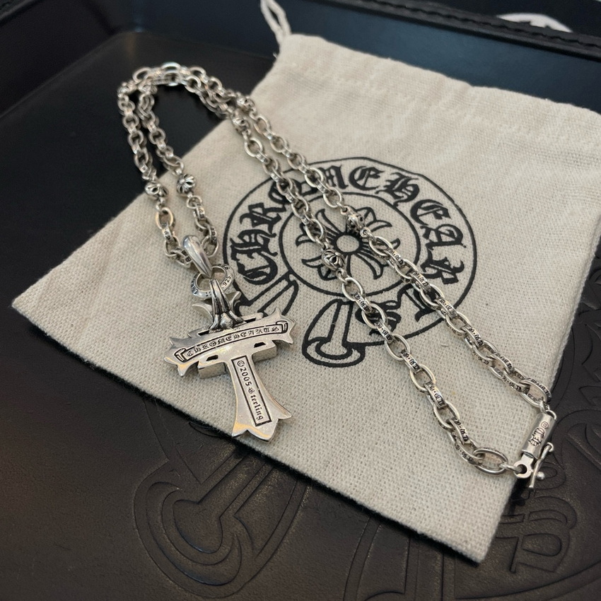 Chrome Heart Necklace-043