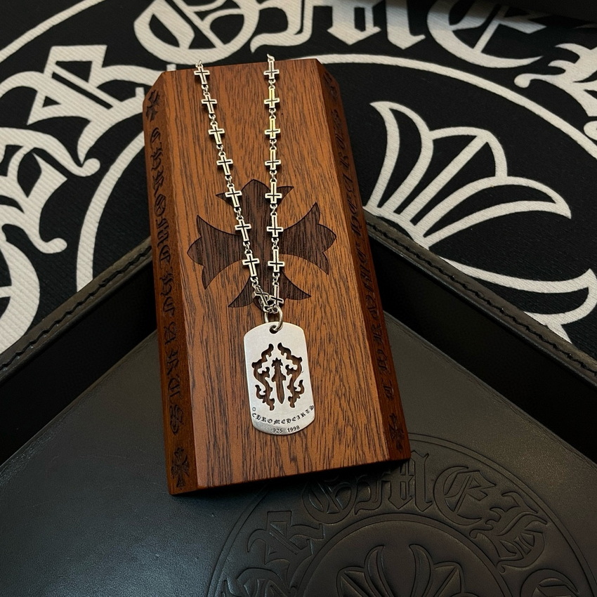 Chrome Heart Necklace-054