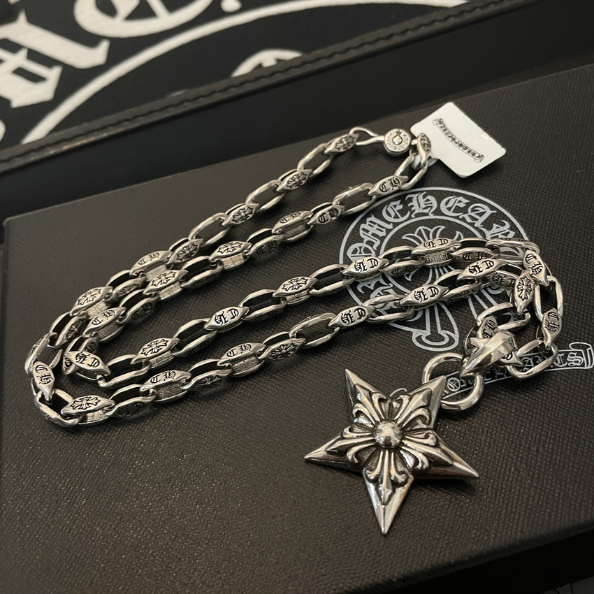 Chrome Heart Necklace-056