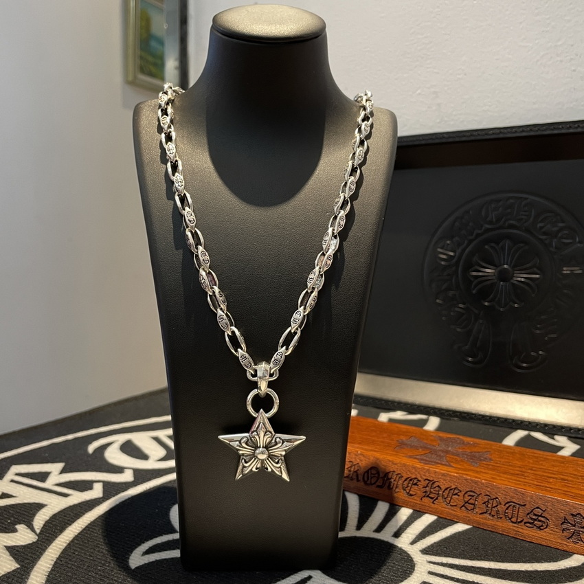 Chrome Heart Necklace-056