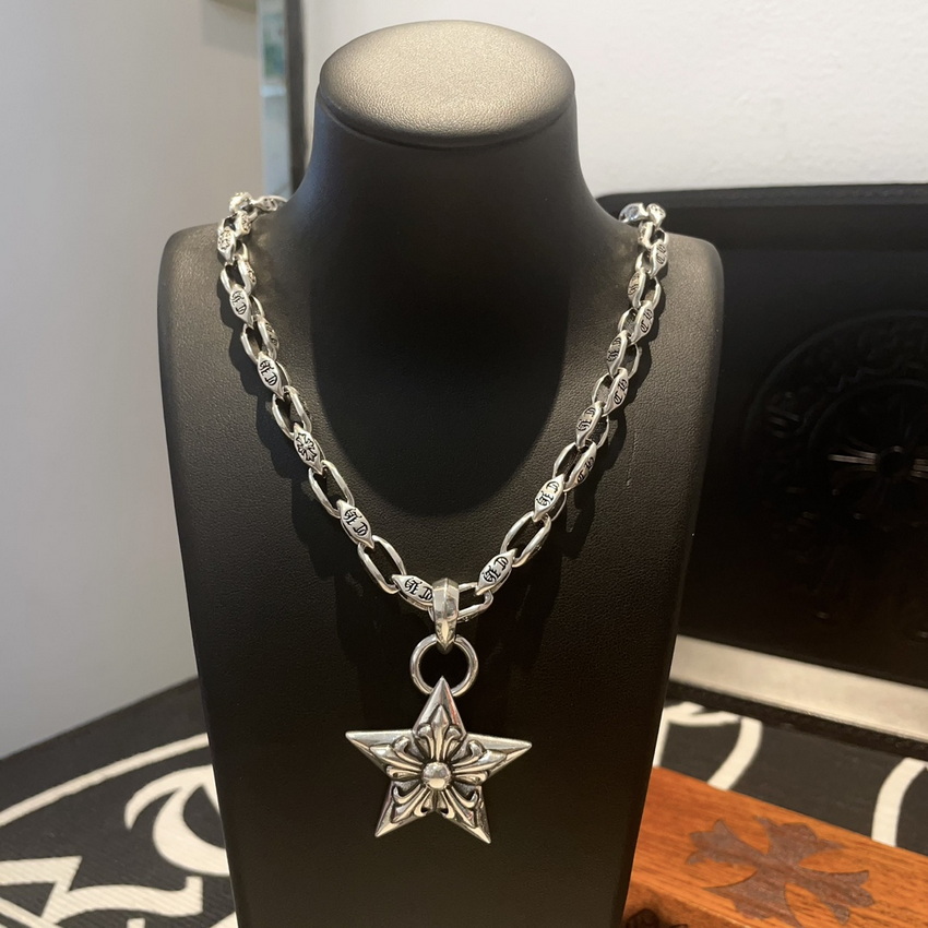 Chrome Heart Necklace-056