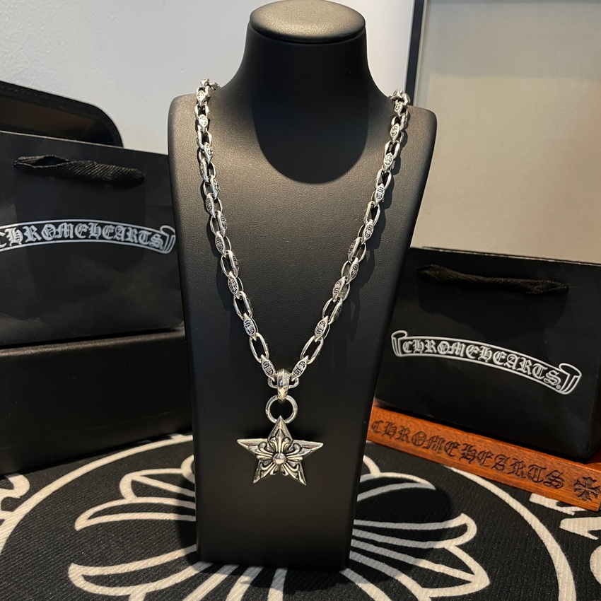 Chrome Heart Necklace-056