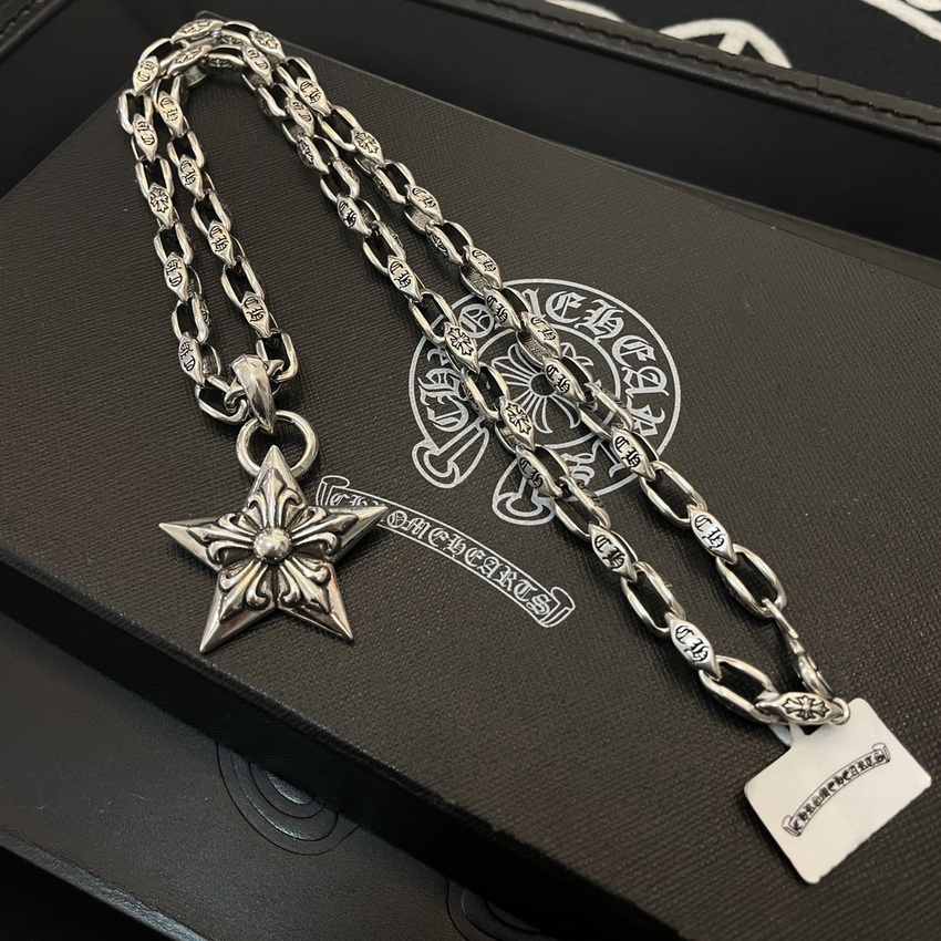 Chrome Heart Necklace-056