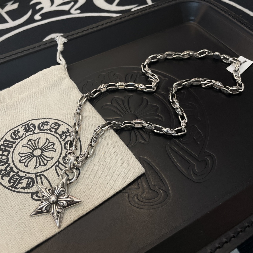 Chrome Heart Necklace-056