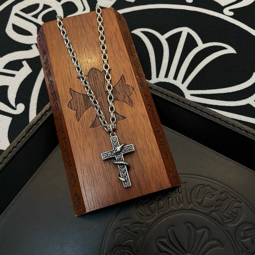 Chrome Heart Necklace-057