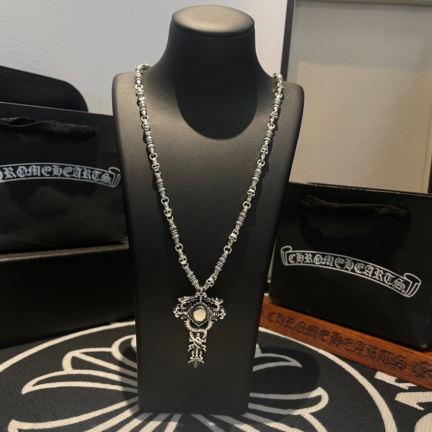 Chrome Heart Necklace-063