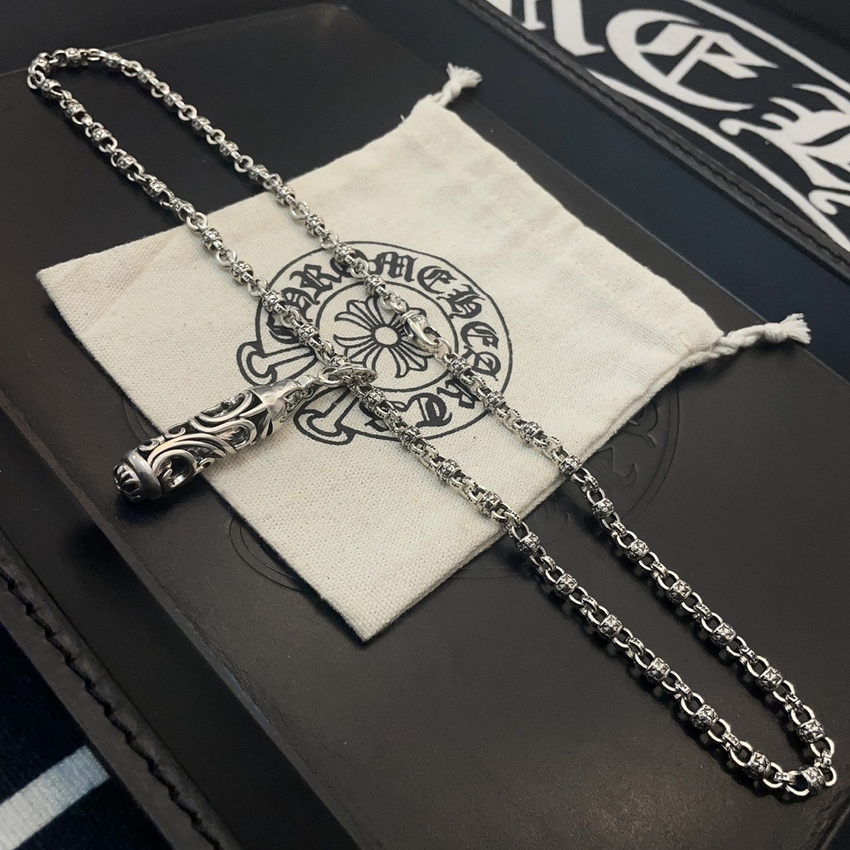 Chrome Heart Necklace-065