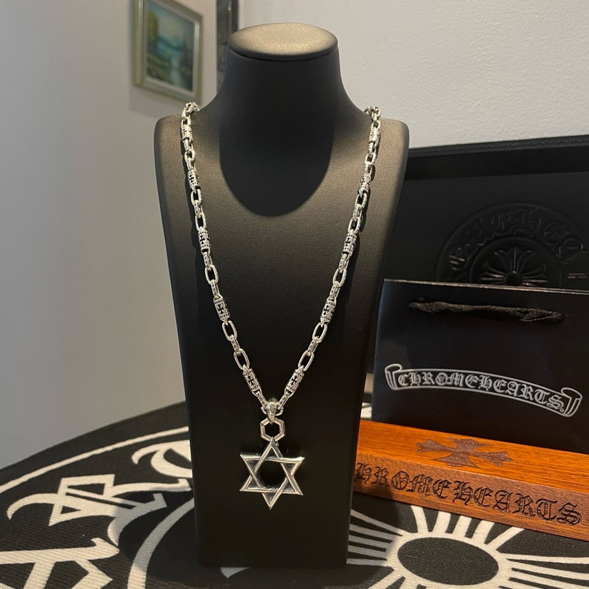 Chrome Heart Necklace-076