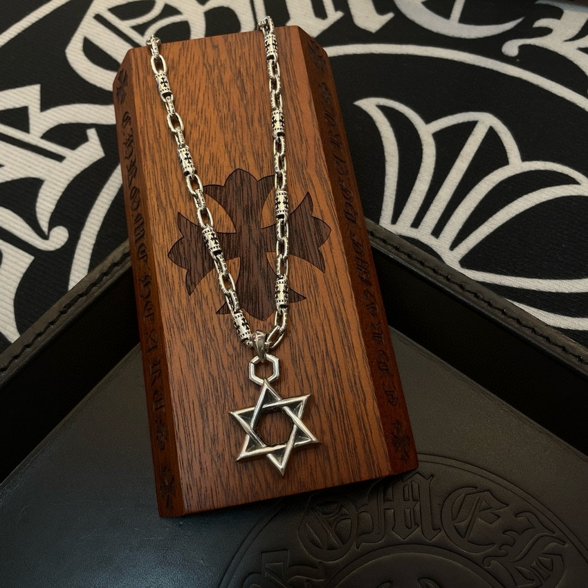 Chrome Heart Necklace-076