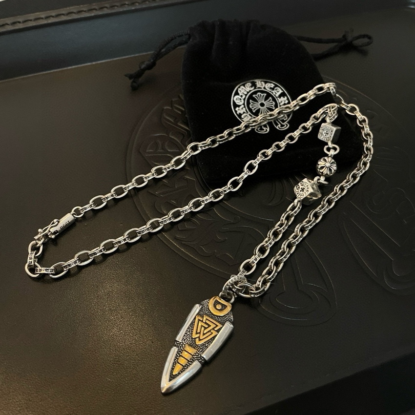 Chrome Hearts Necklace-076
