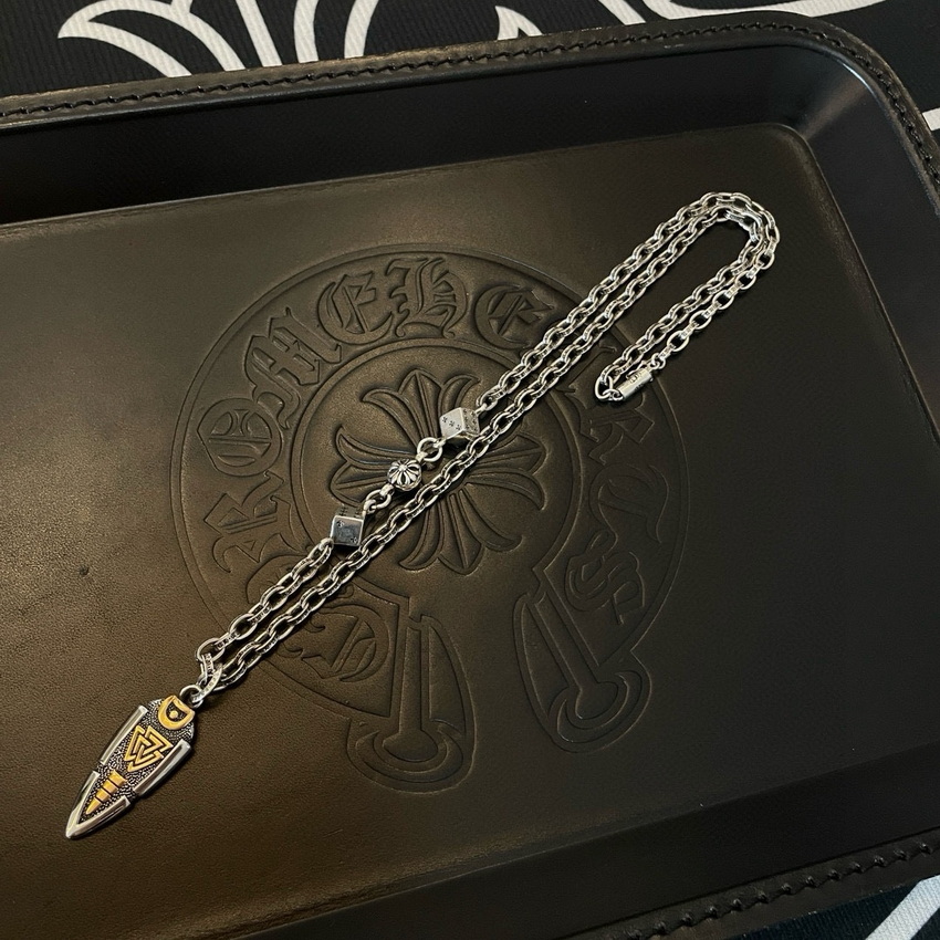 Chrome Heart Necklace-077