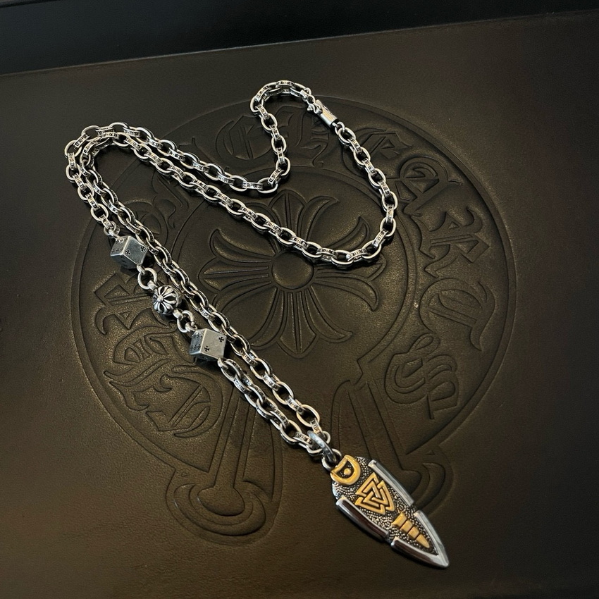 Chrome Heart Necklace-077