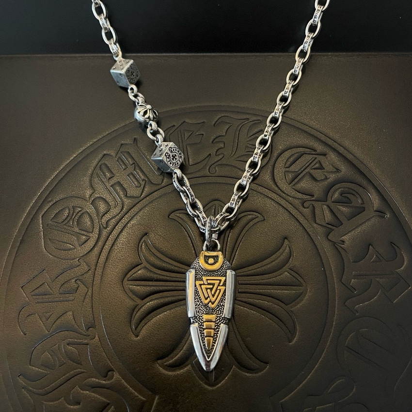 Chrome Heart Necklace-077