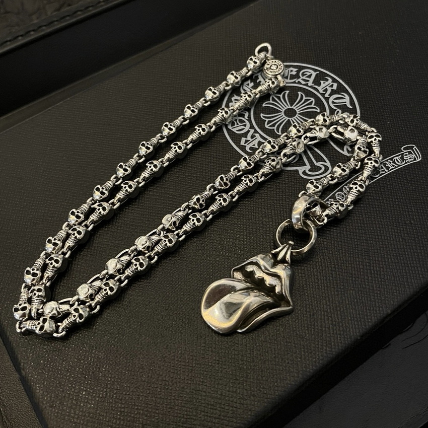 Chrome Heart Necklace-079