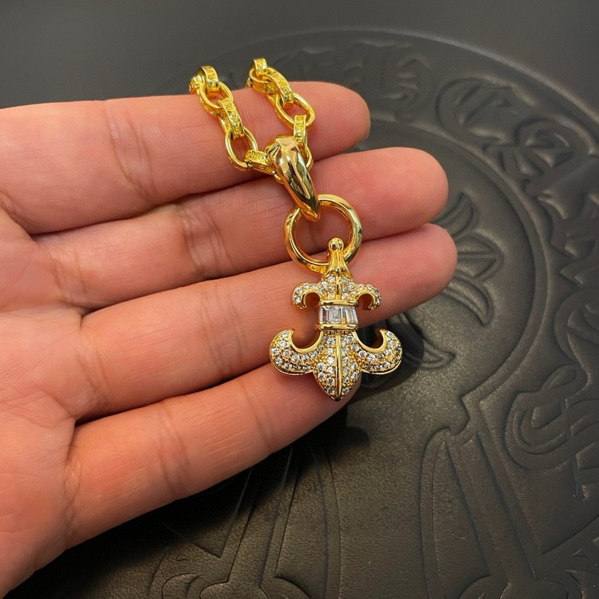 Chrome Heart Necklace-081