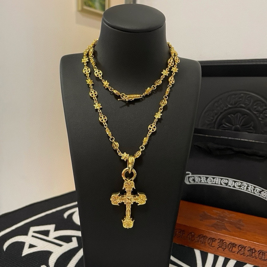 Chrome Hearts Necklace-084