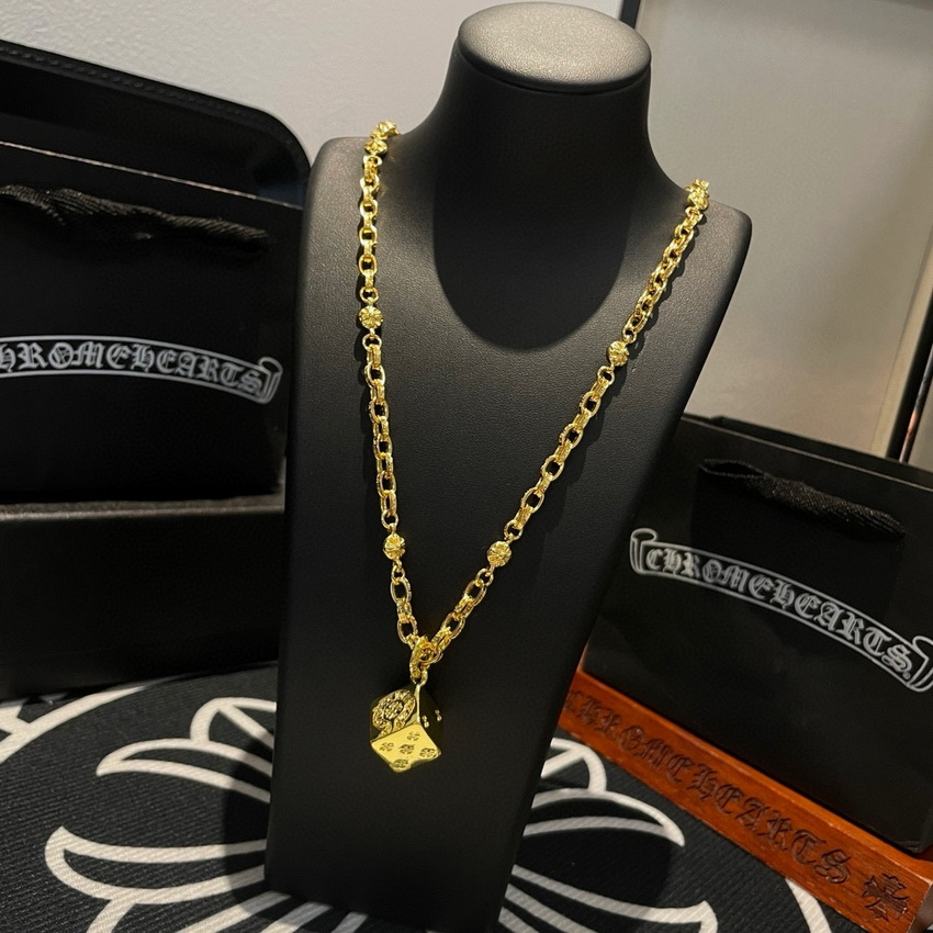 Chrome Heart Necklace-086