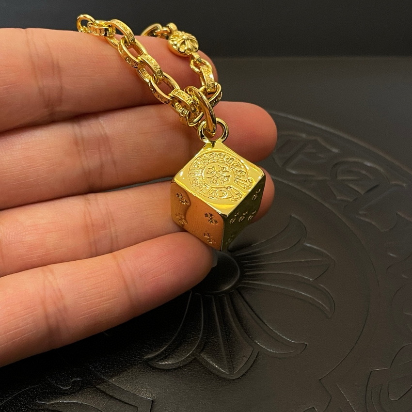 Chrome Heart Necklace-086