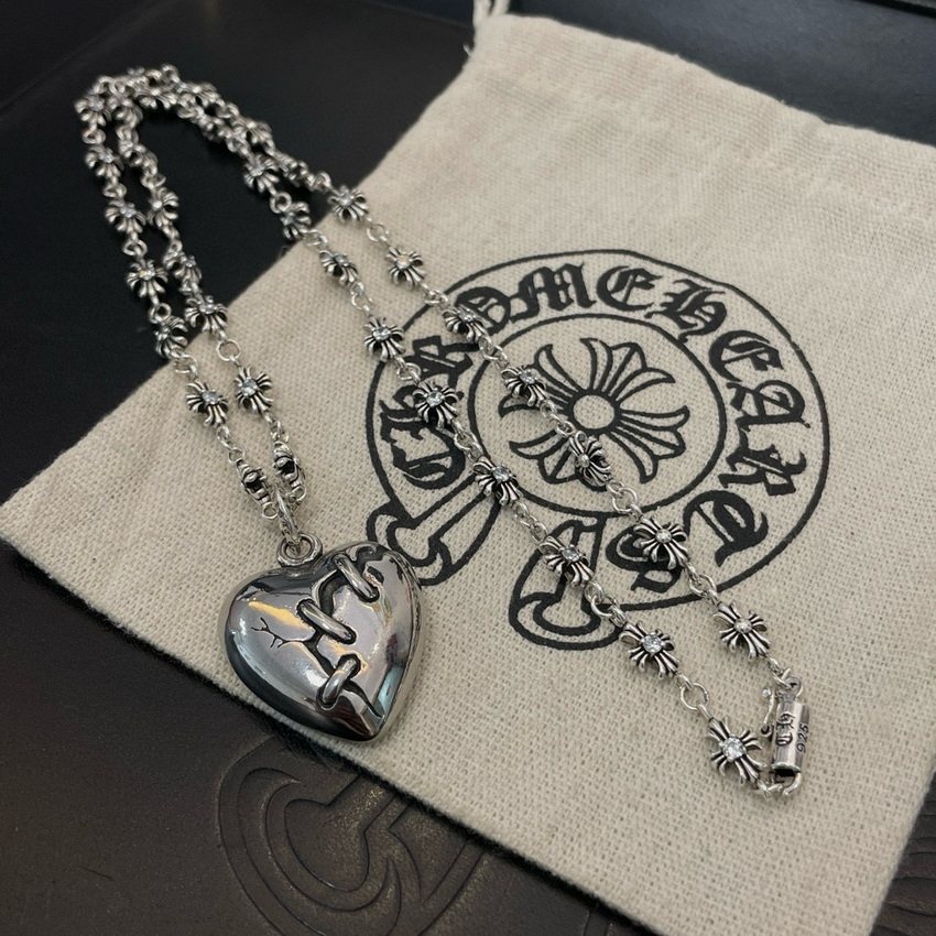 Chrome Heart Necklace-095