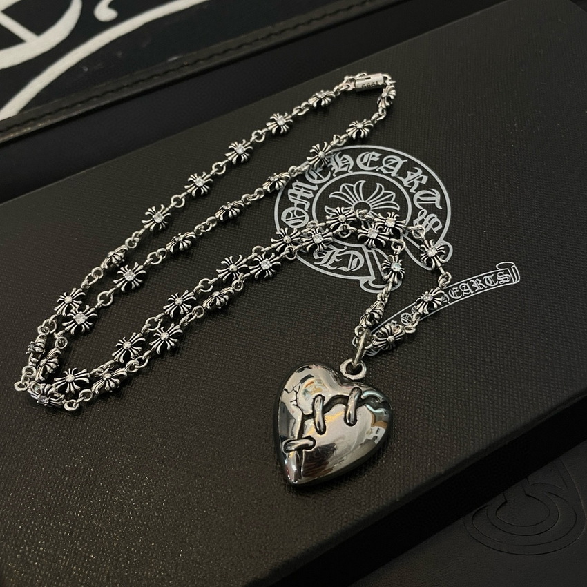 Chrome Heart Necklace-095