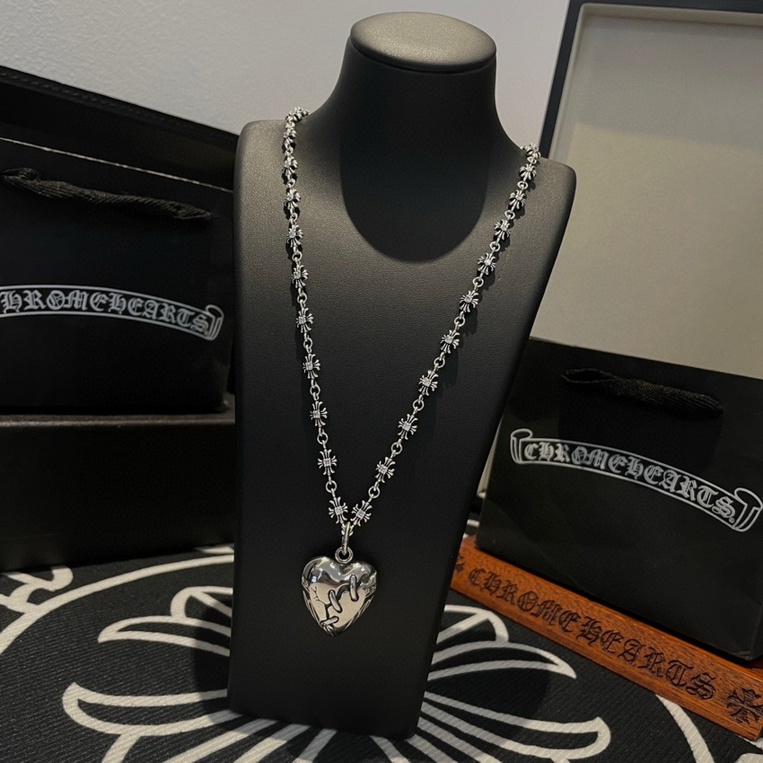 Chrome Heart Necklace-095
