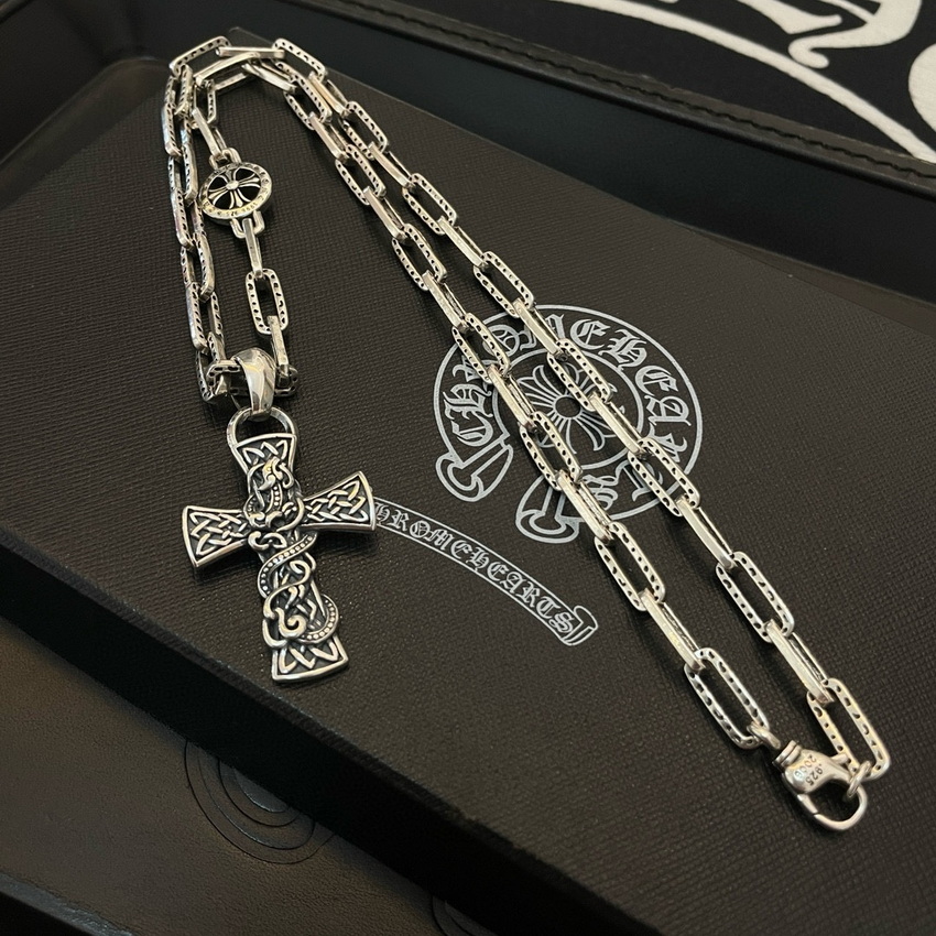 Chrome Heart Necklace-098