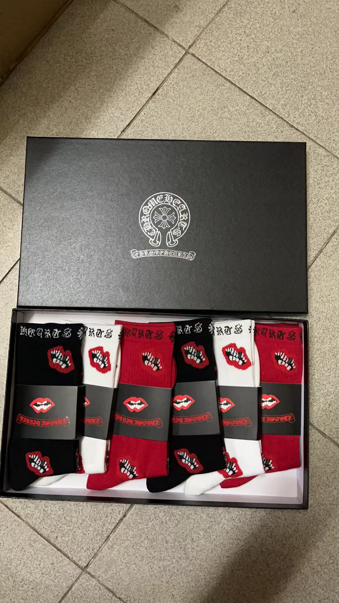 Chrome Hearts Socks(6 pairs)-002