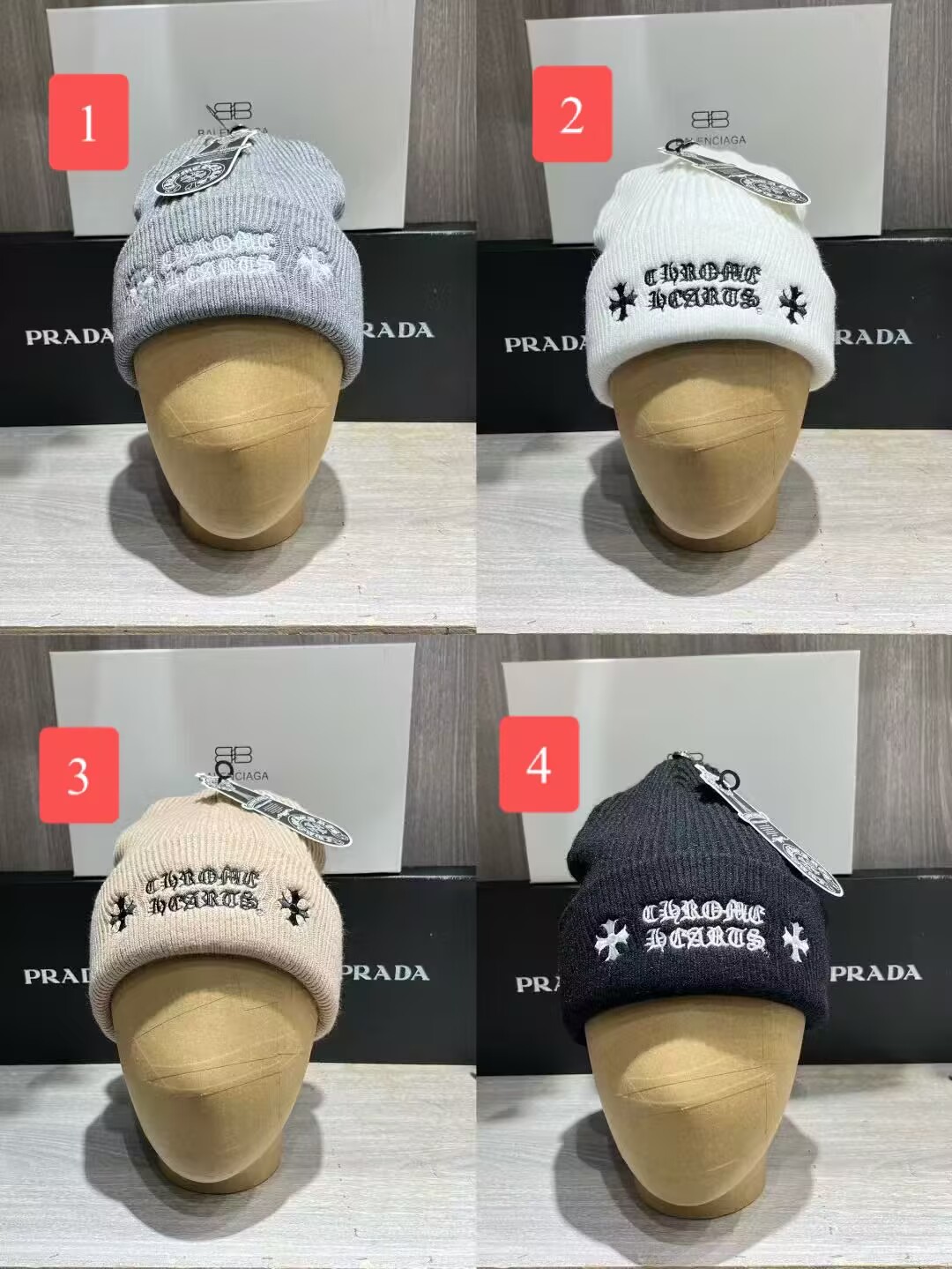 Chrome Hearts Beanies-043
