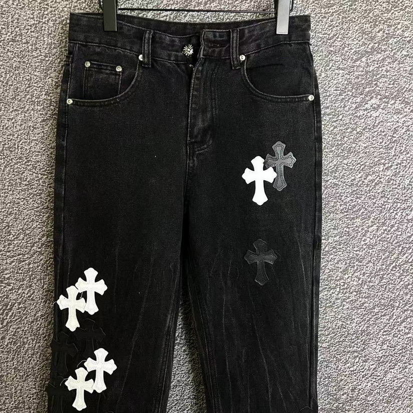 Chrome Hearts Jeans-049