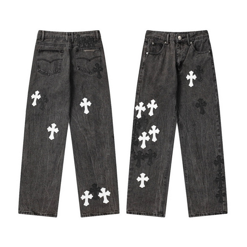 Chrome Hearts Jeans-067