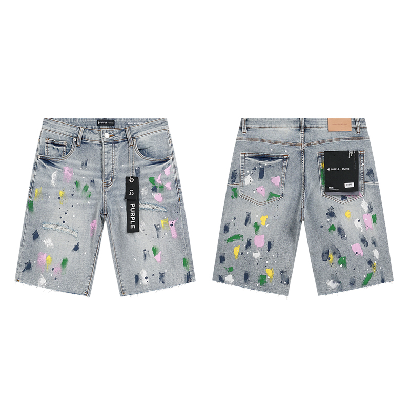 Purple Brand Shorts Jeans-001
