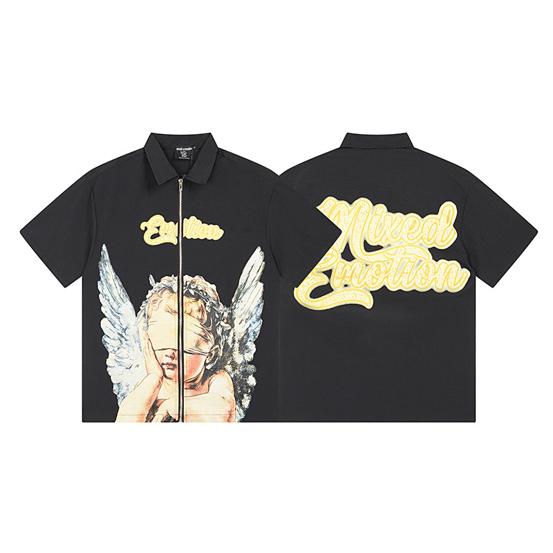 MIXED EMOTION short shirt-001